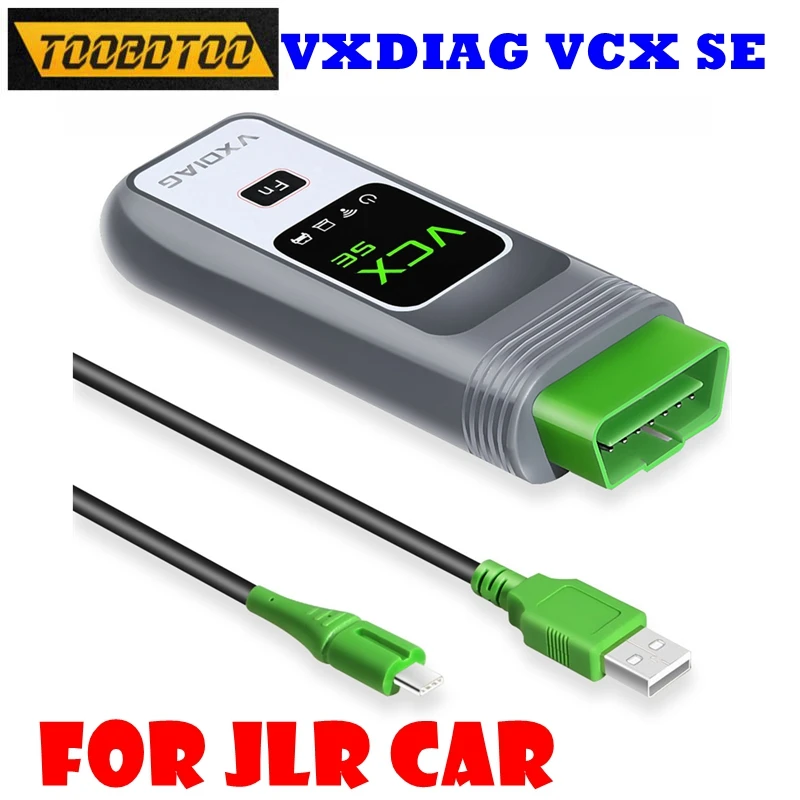 Новейший VXDIAG VCX SE для JLR DoIP, автомобильный сканер OBD2, диагностический инструмент J2534, программирование для Jaguar Land Rover Pathfinder SDD