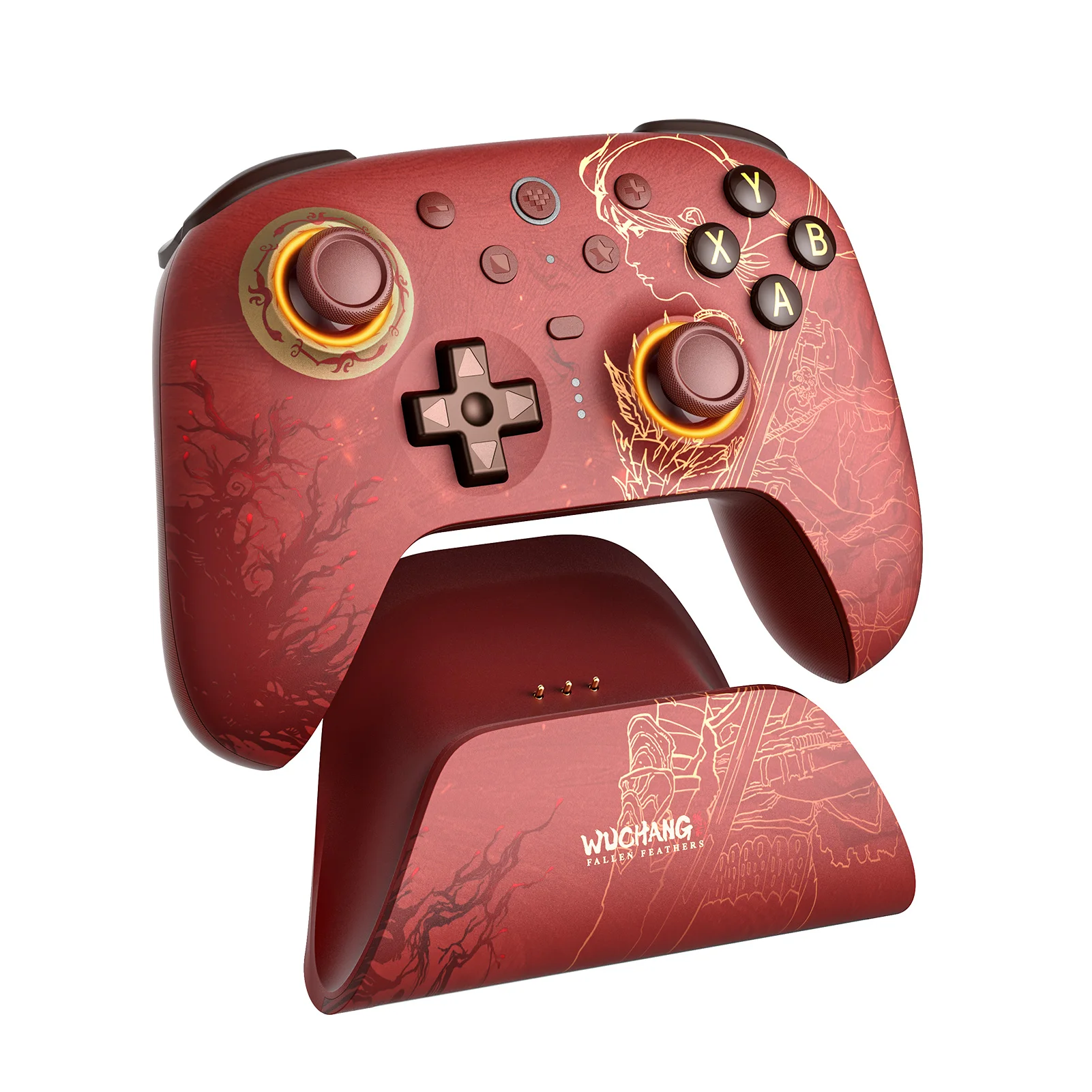 Фото Беспроводной контроллер 8BitDo Ultimate 2 WUCHANG, геймпад с 8-скоростной эксклюзивной технологией, джойстики с RGB-подсветкой TMR для ПК Android №3