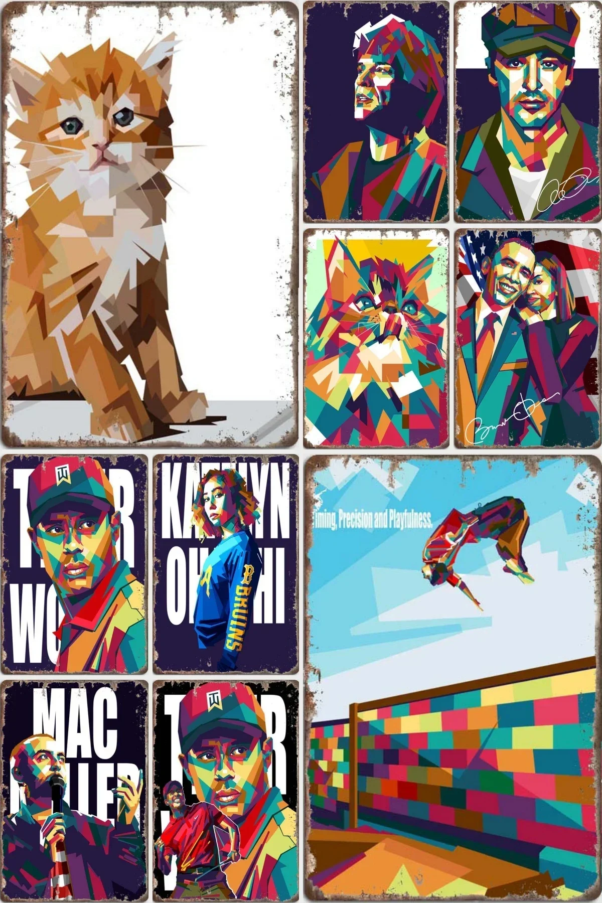 Металлический жестяной знак, украшение для комнаты, Wpap, Индонезия, оригинальные домашние украшения, винтажный Декор для комнаты, Декор, эстетический плакат на стену