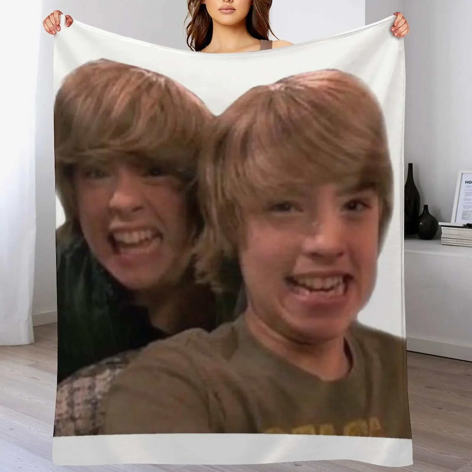 Одеяло с наклейками Zack and Cody, теплое зимнее одеяло на зиму, меховые одеяла для волос