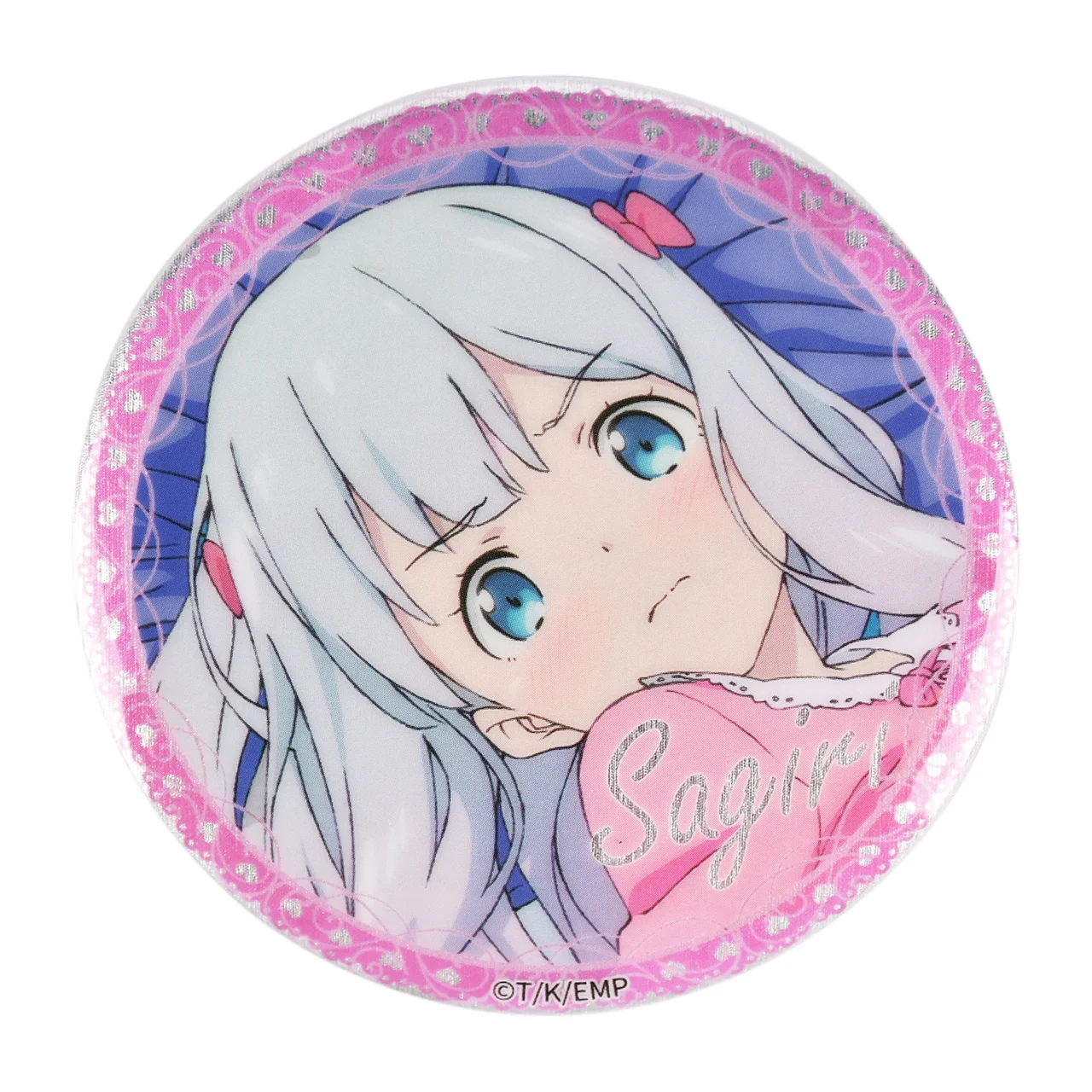 Фото 58 мм аниме Eromanga Sensei Izumi Sagiri косплей костюм значок булавка SPTE жесть брошь ﻿ №3