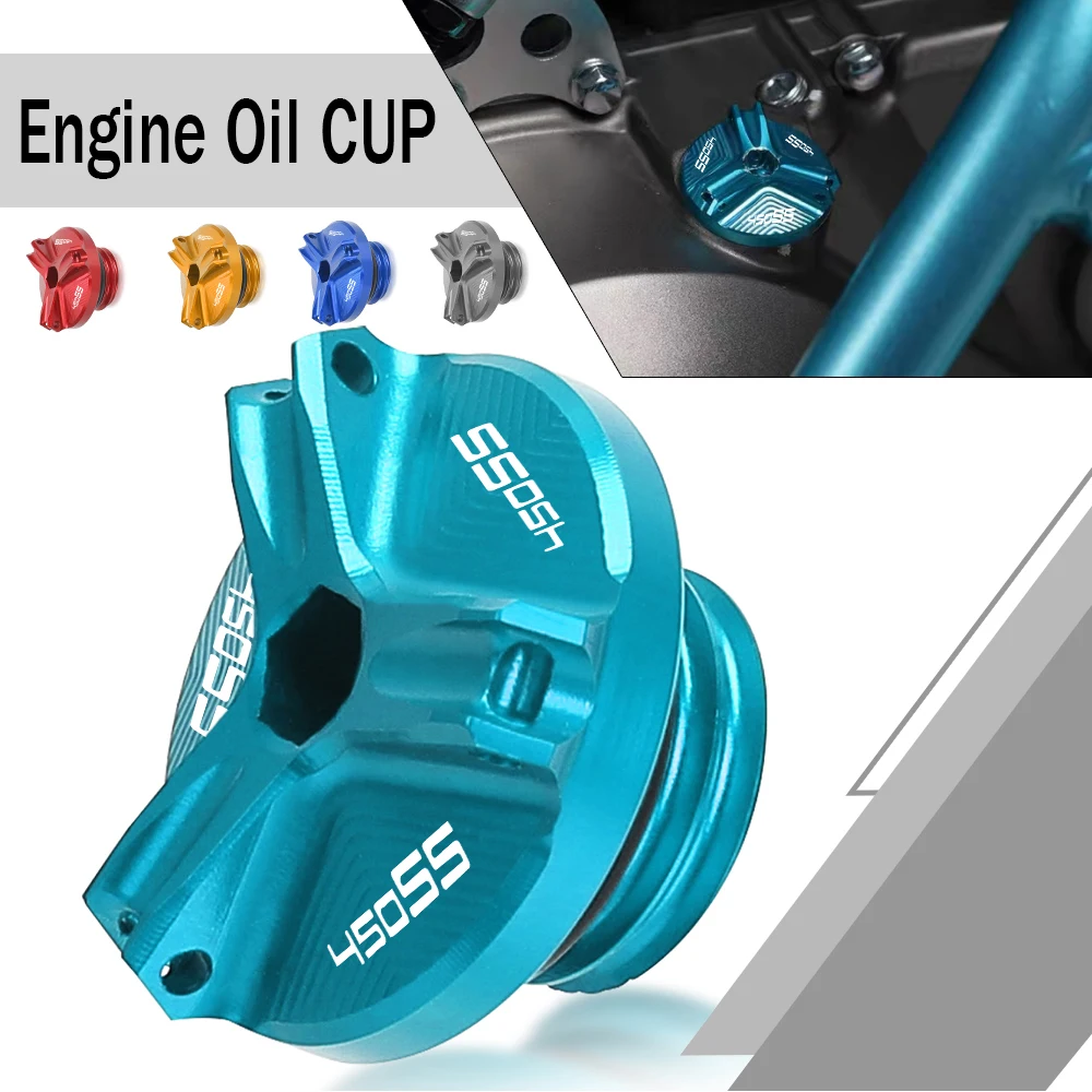 Для CFMOTO 450SR 2021 2022 2023 CF MOTO 450 SR SS 2024 2025 450SS Мотоцикл M19 * 2,5 Чашка моторного масла Крышка топливного бака