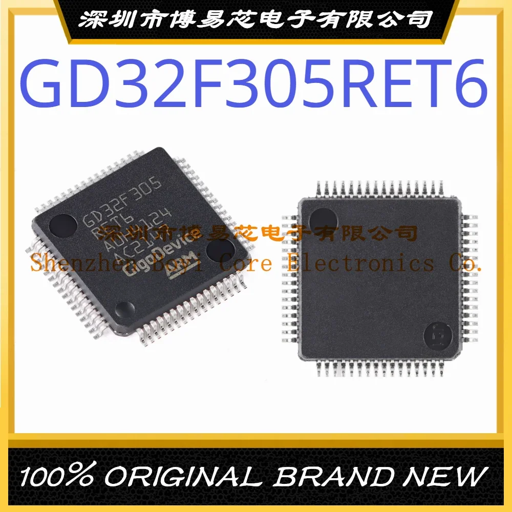 Флэш-память GD32F305RET6 посылка LQFP-64 ARM 120MHz: 512KB RAM: 96KB MCU (MCU/MPU/SOC)