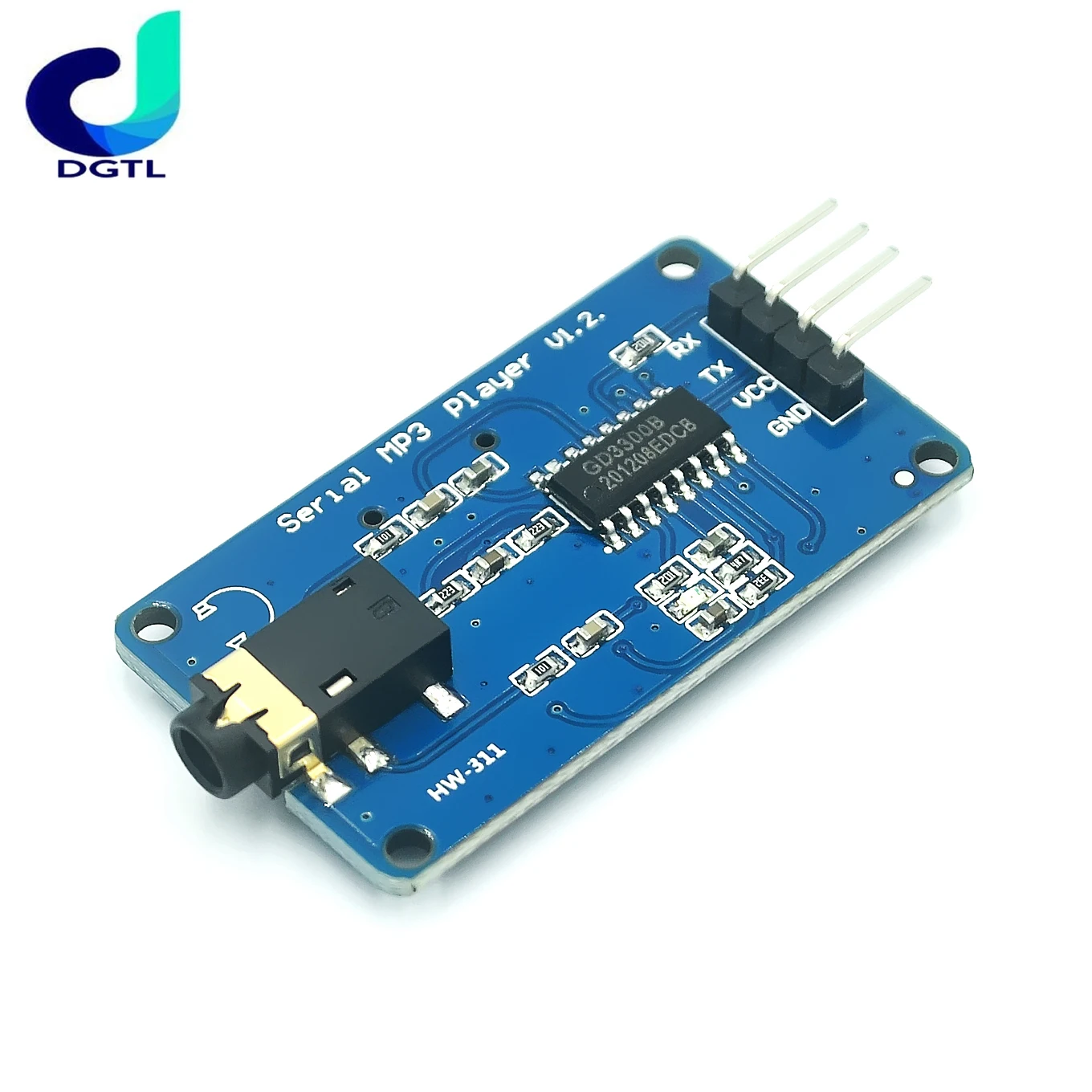 YX6300 UART Control Модуль последовательного MP3-плеера AVR/ARM/PIC для Arduino