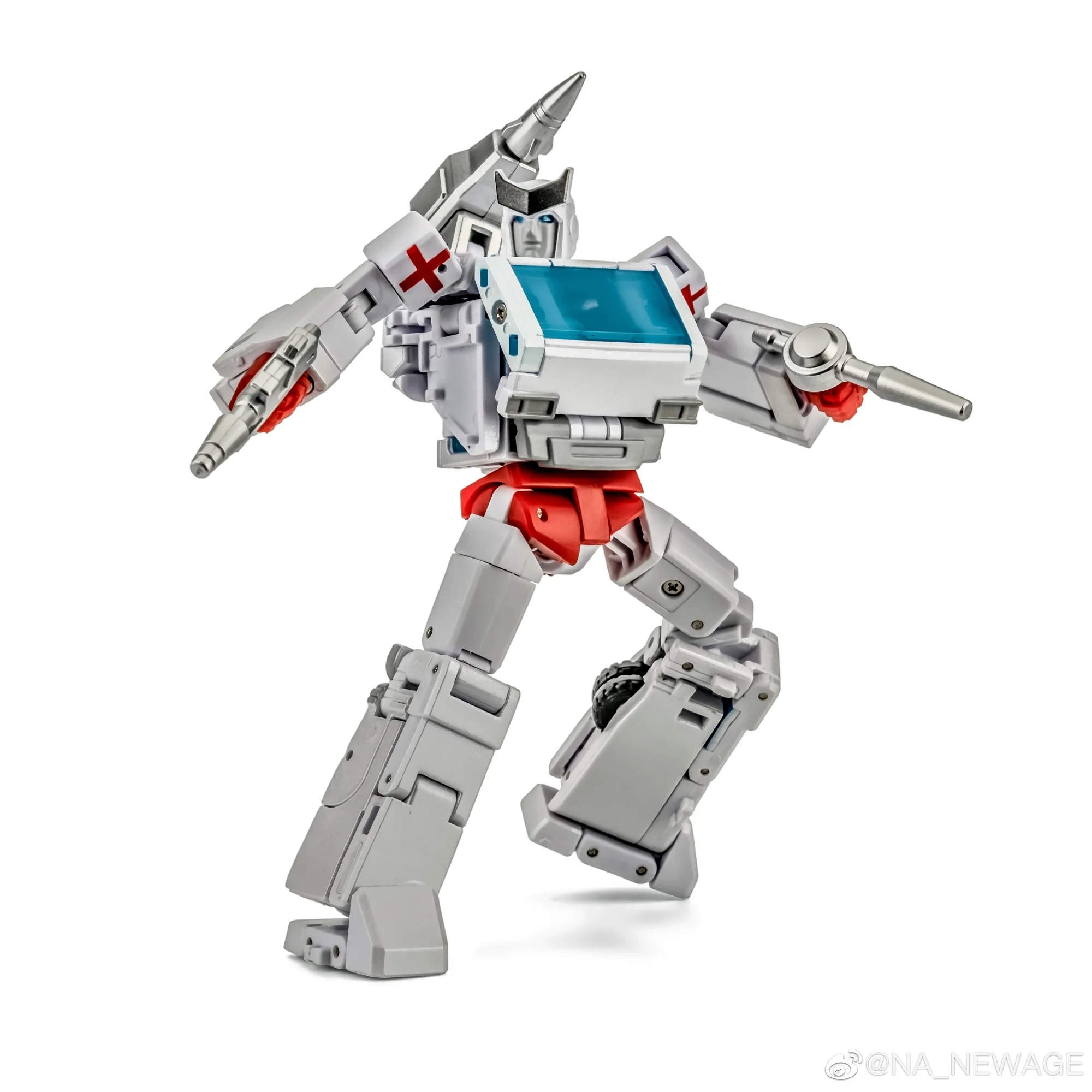 Фото Republish Transformation Newage NA H52 Ambulance 2.0 Autobot Малая масштабная фигурка Модель Статуя Коллекция игрушек Подарок на день рождения №5