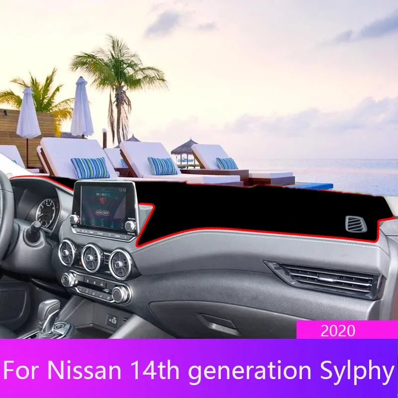 Для Nissan 14th 2020 Generation New Sylphy Центральная панель управления, защита от солнца, защитная подкладка, автомобильные аксессуары