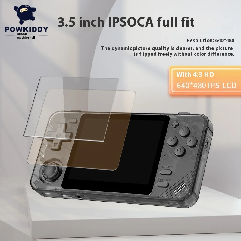 Фото Игровая консоль Powkiddy RGB10X, 3,5 дюйма, IPS, 3D-Джойстик №3