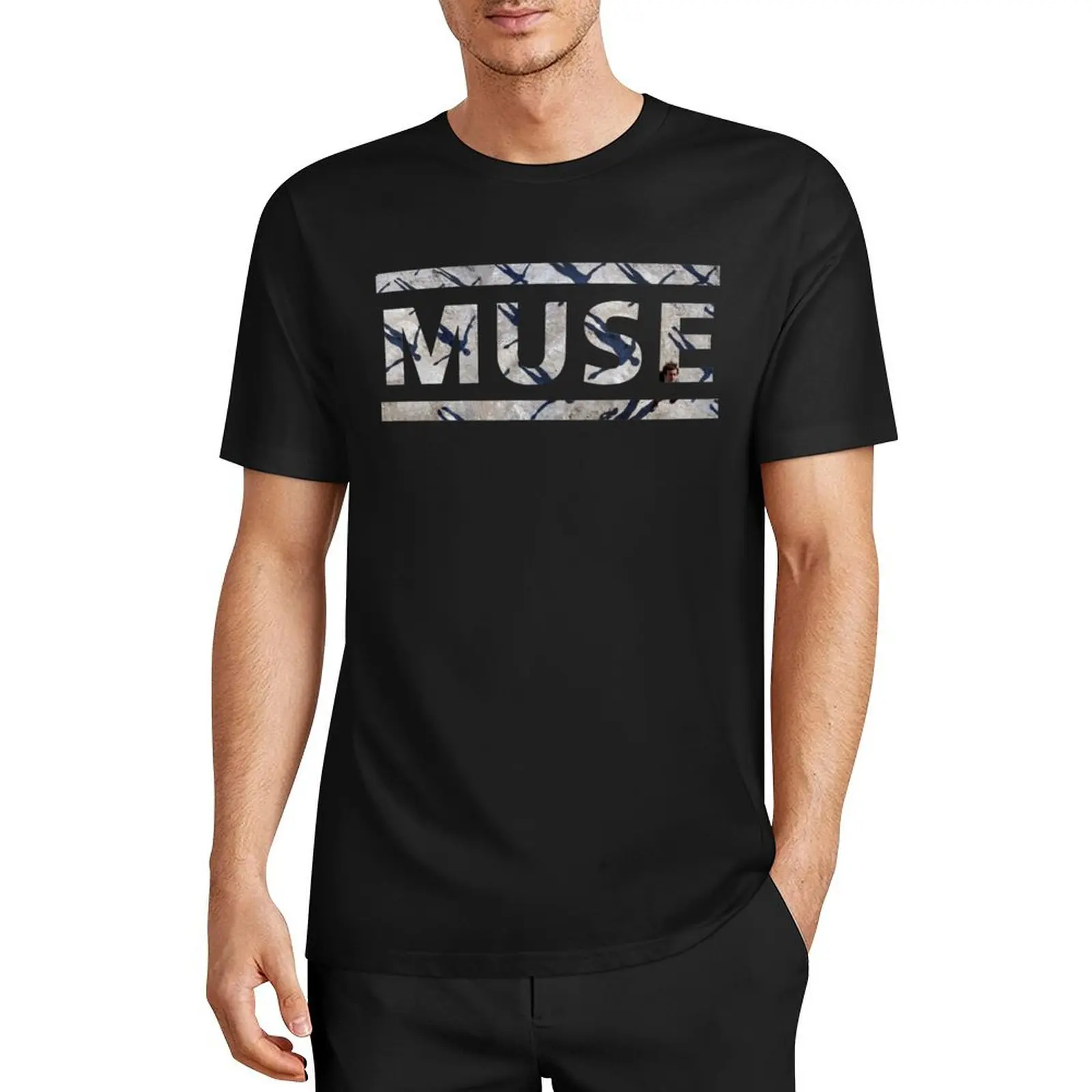 Absolution Muse, футболка с логотипом, одежда Аниме, великолепные летние топы, Мужская футболка