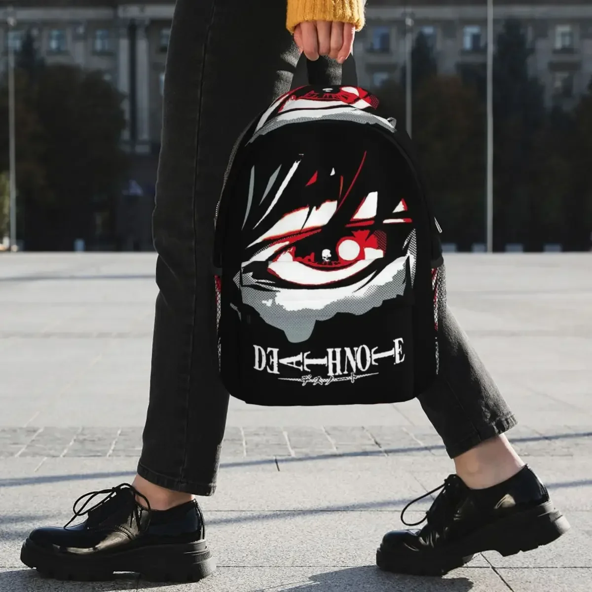 D-Deathes N-Notes аниме рюкзак с героями мультфильмов студенческий рюкзак для мальчиков и девочек детская школьная сумка сумки на плечо для ноутбука для мужчин и женщин (art.: 3920d1518ff74) - 3920d1518ff74