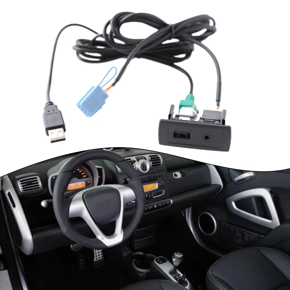 150 см розетка Aux USB для Smart 450 (для Alle Modelle) для грандинга радио для Mercedes для Vito для Viano W447