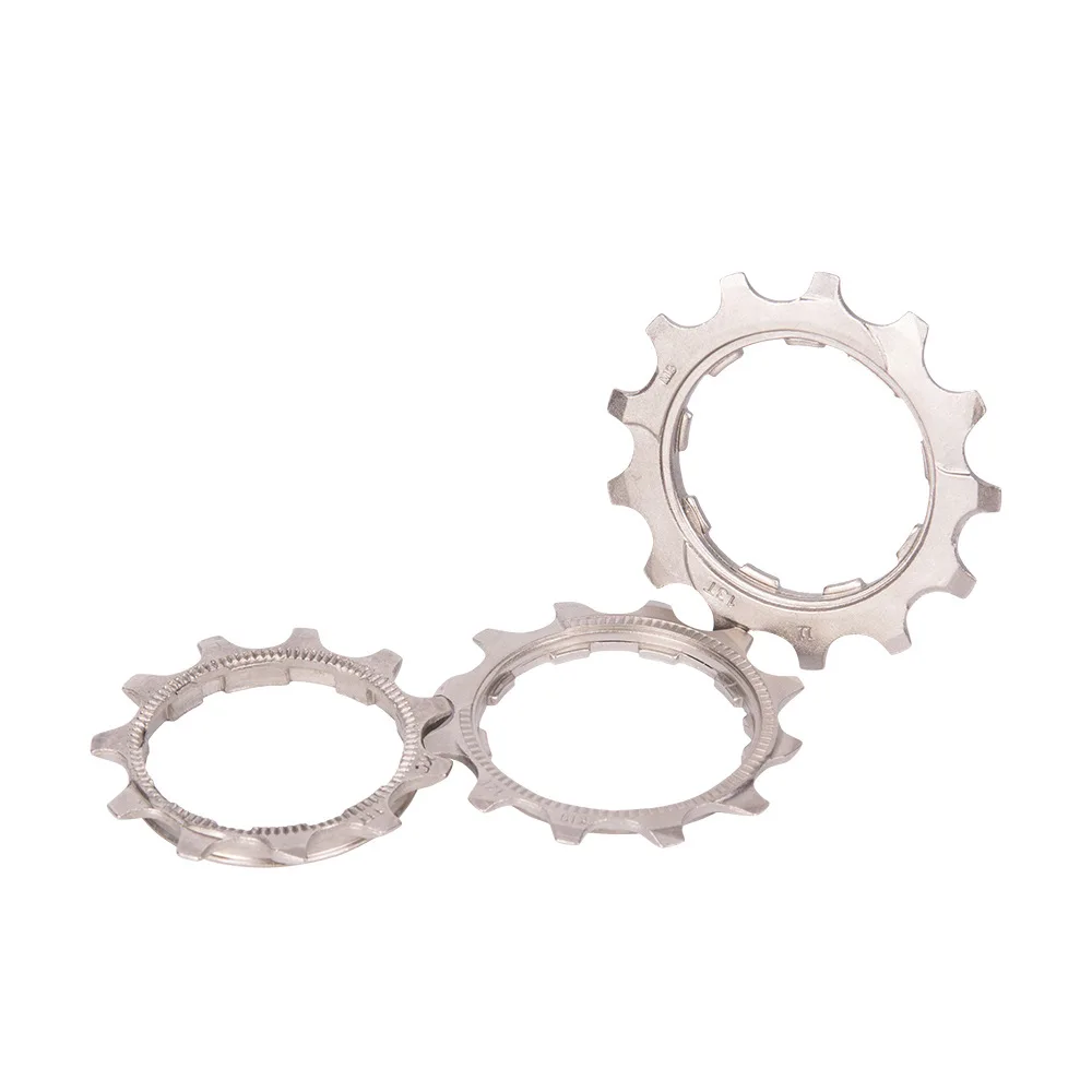 Фото Кассета деталей Cog, портативная, 11, 12, 13T, 1 шт., для горного велосипеда, сменный серебристый для горного велосипеда, скорость 8, 9, 10, 11 №3