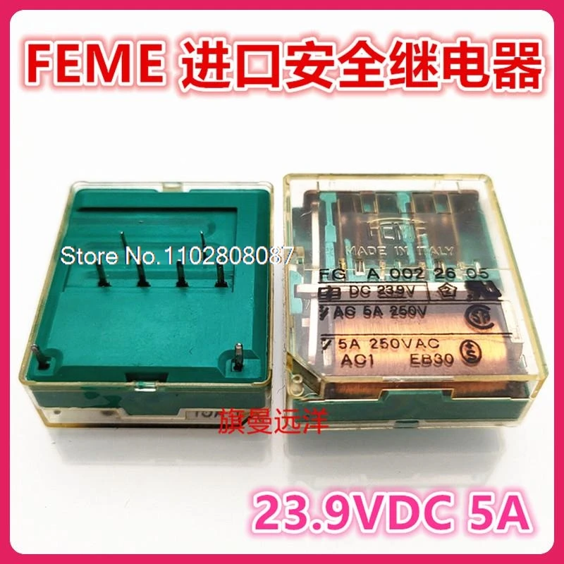FG A 002 26 05 FEME DC23,9 В 23,9 В 23,9 В постоянного тока.