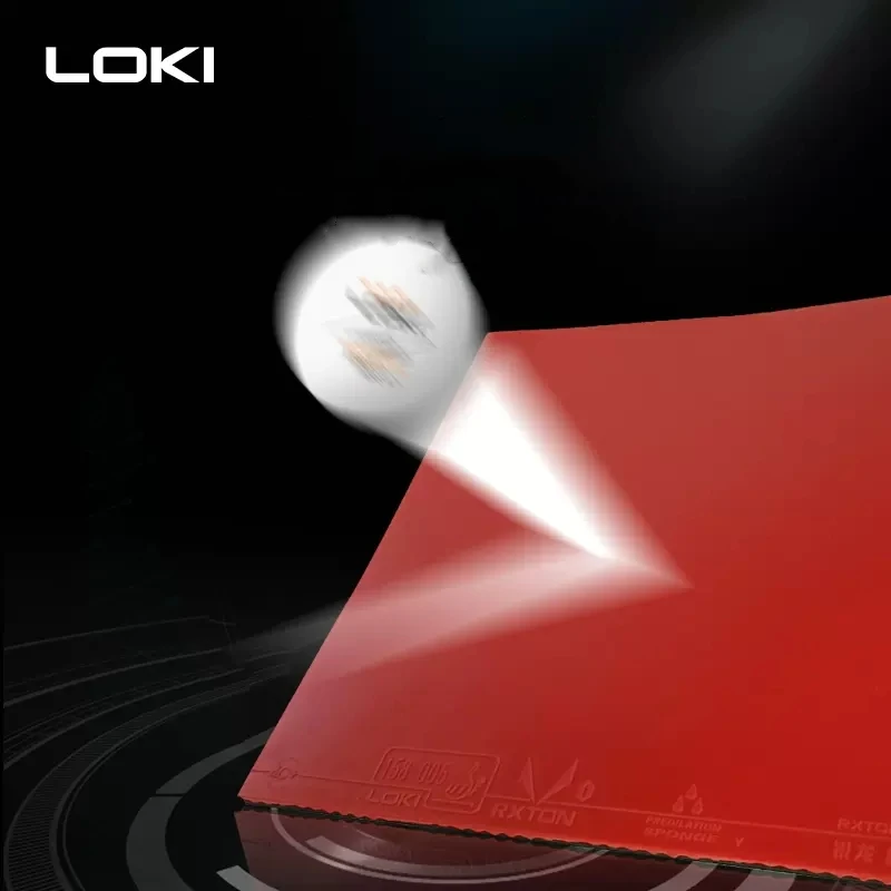 Фото LOKI RXTON 1, специальное производство, резиновая губка для настольного тенниса, высокая вязкость, резина для пинг-понга с мощной эластичной губкой №5