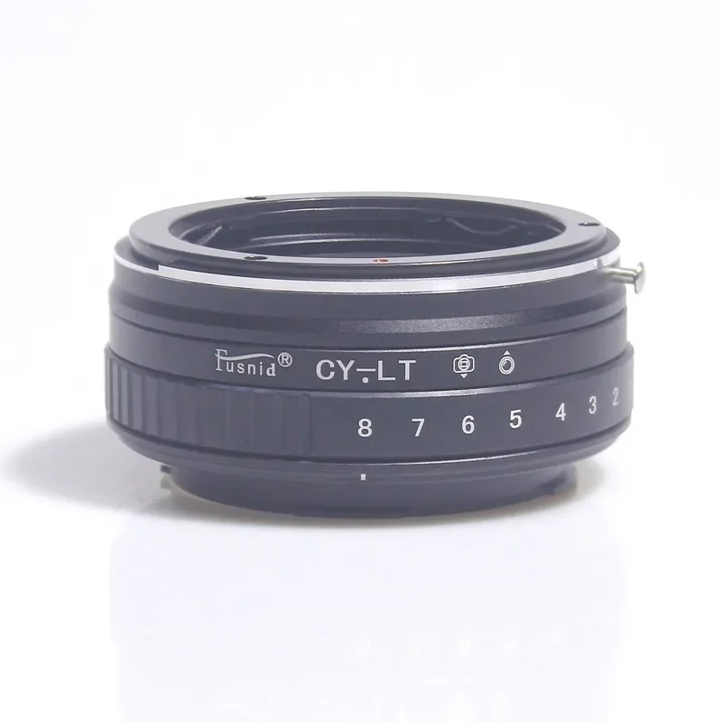 Фото Переходное кольцо CY-SLT для объектива с креплением contax cy к Leica T LT TL TL2 SL CL Typ701 18146 18147 Panasonic S1H/R s5 sigma fp камеры №2