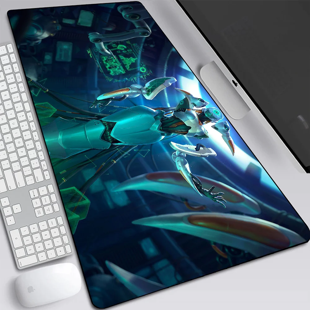 Фото Большой игровой коврик для мыши League of Legends lisсандра, компьютерный коврик для мыши для ноутбука XXL, офисный коврик для клавиатуры, Настольный коврик, игровой коврик для мыши для ПК №4