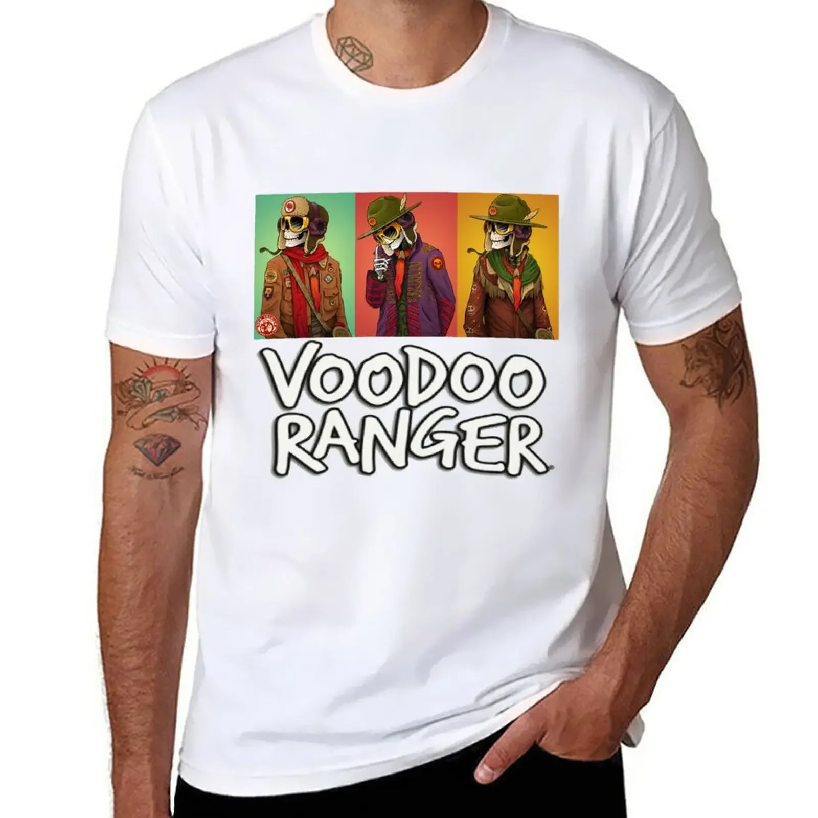 Новинка, футболки Voodoos Ranger, IPA Juicy Haze, новая футболка Бельгии, быстросохнущая футболка, свитер, черная футболка, мужские высокие футболки