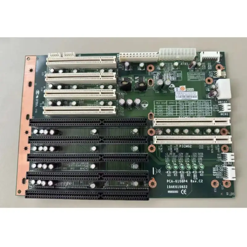 Б/у базовая пластина промышленного компьютера PCA-6108P4 Rev.C2 протестирована в порядке и быстро отправленная