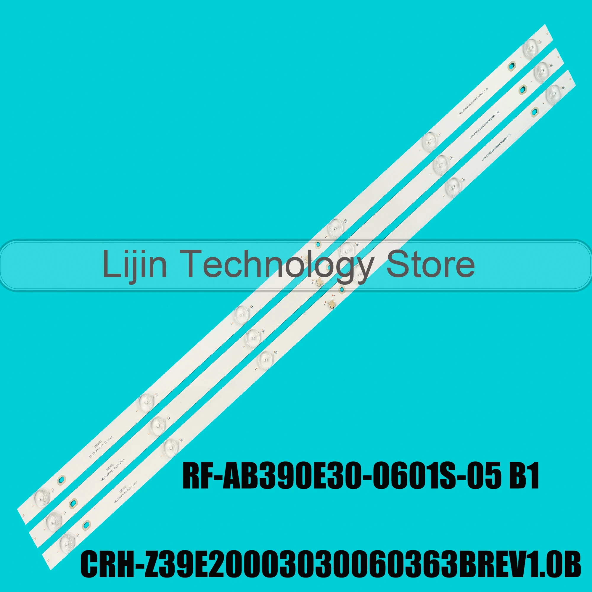 Светодиодная лента подсветки для LT-39N576 E39DF2000 LED-39E2000 LED-39E6000 LB-C390X15-E7-A-G01-RF2 RF-AB390E30-0601S-05 B1 Аксессуары для освещения