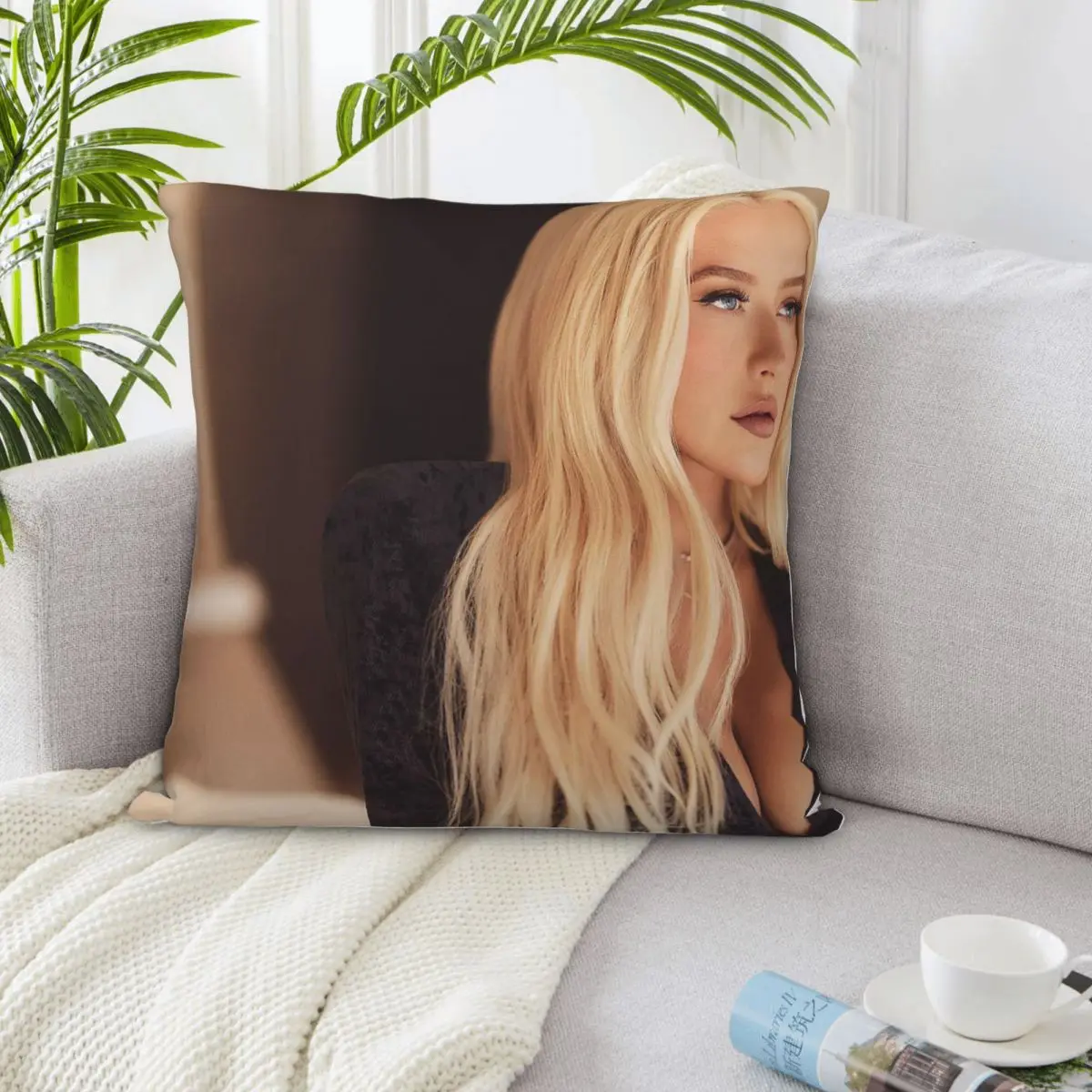 Christina Aguilera Singer 00722, наволочка для тела, декоративная подушка, наволочка Dakimakura, наволочка
