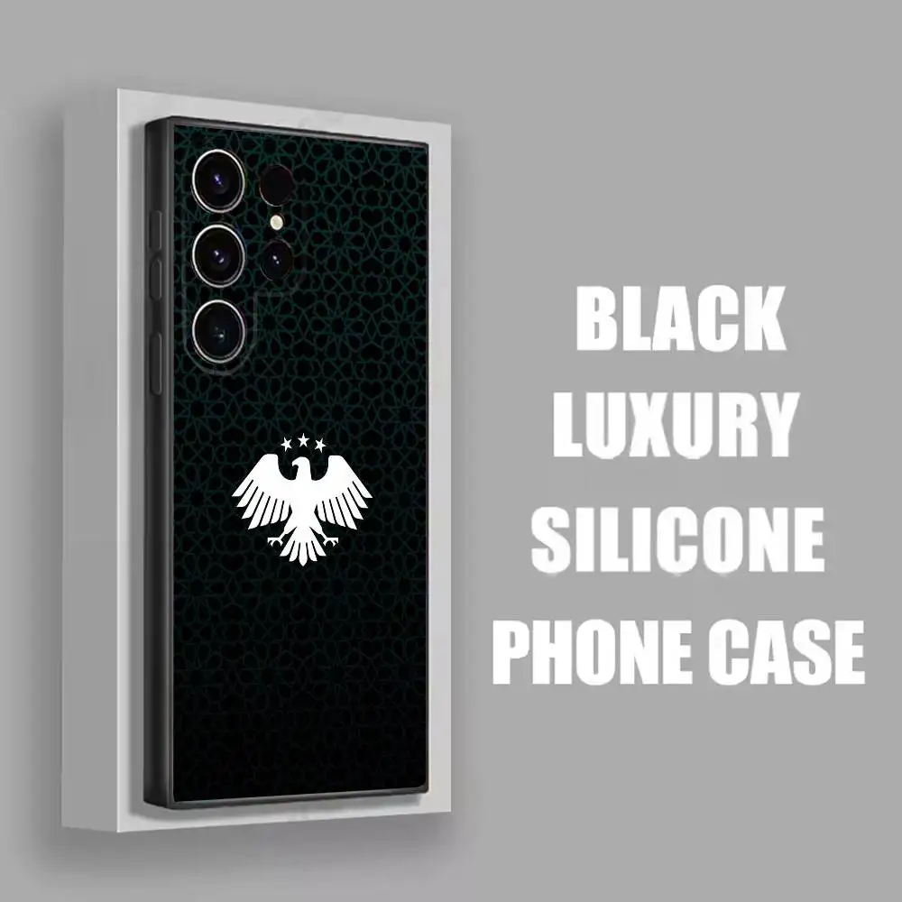 Чехол для телефона с флагом Сирии Арабской Республики для Samsung S25, S24, S21, S22, S23, S30, Ultra, S20, Plus, Fe, Lite, 5G, черный чехол (art.: 3920d23116c8f) - 3920d23116c8f