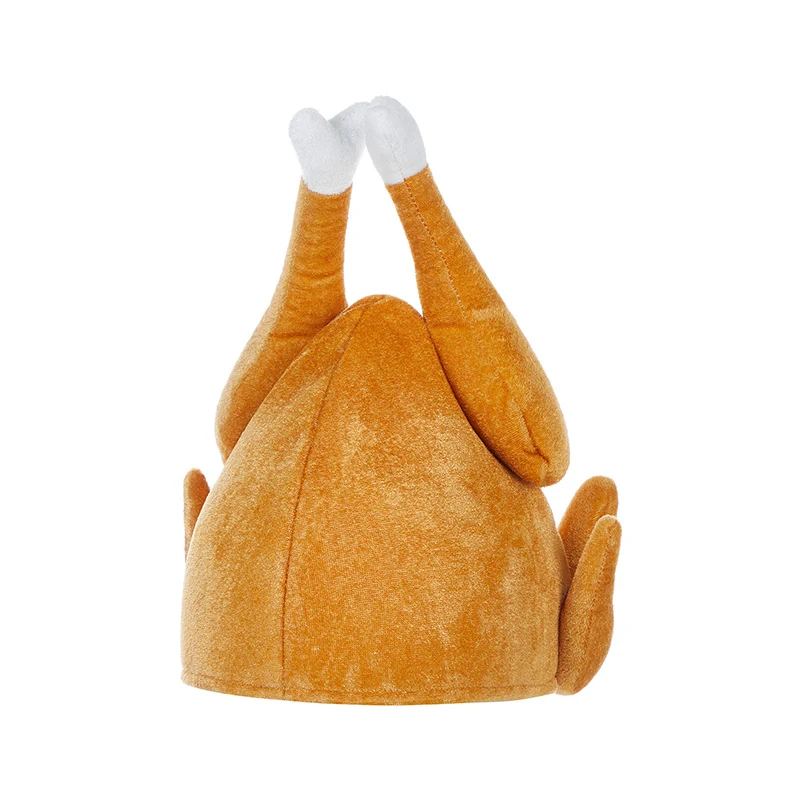 Фото Unisex Turkey Hat Realistic Image Interesting Soft Comfortable Breathable Thanksgiving Cute Cap №2