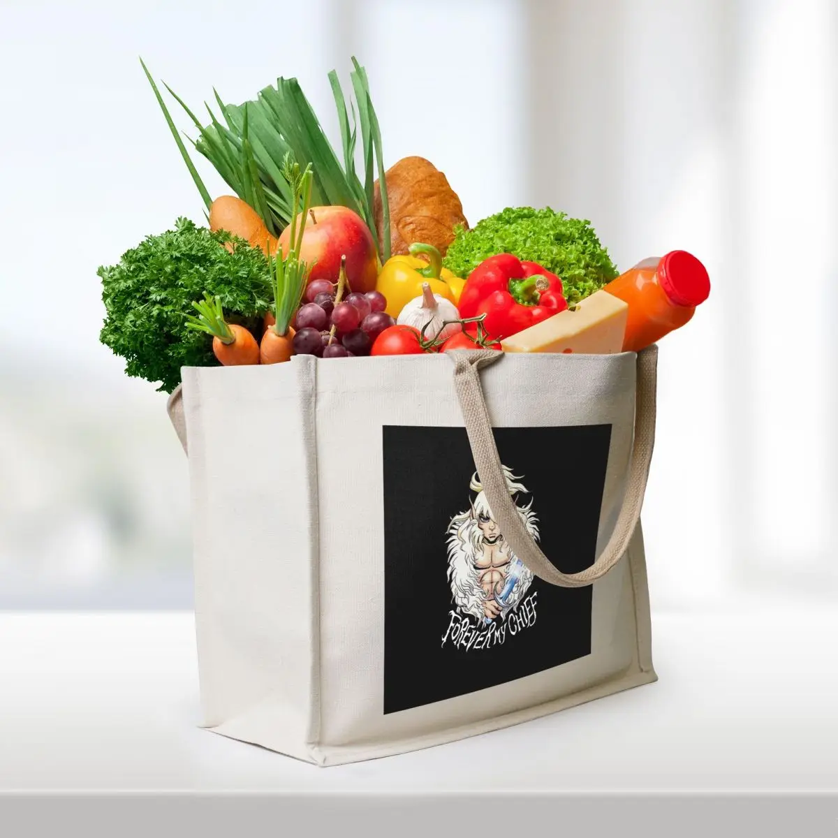 Фото ElfQuest: Forever My Chief Tote Bag, пляжная тканевая сумка, сумки для покупок, сумки для бесплатной доставки №3