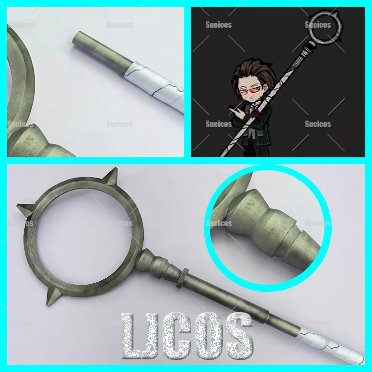 Аниме-игра Limbus Company Gregor Rasputin, оружие для косплея, длинная палочка 170 см, для мужчин и женщин, Хэллоуин, карнавал, реквизит для ролевых игр (art.: 3920cf53215e9) - 3920cf53215e9