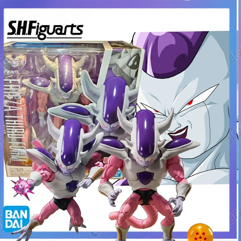 Подлинная оригинальная Bandai S.H.Figuarts SHF Dragon Ball Z Frieza Third Form, аниме, экшн-модель, игрушки, подарки, модель в наличии