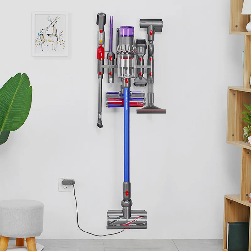 Фото Для Dyson V7/V8/V10/V11 щетка для пылесоса, базовая станция, насадка для щетки, подставка, держатель, кронштейн для хранения №3