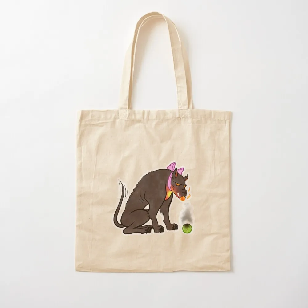 Good Hellhound Tote Bag, холщовые сумки-тоут, эстетические