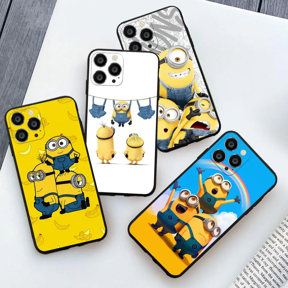 Фото CK-4 B-Banana Blue B-Minions Чехол для телефона Realme C11 C15 C17 8 8i 9i V11 V11S C21Y C25Y C20 C20A C25S Pro №2
