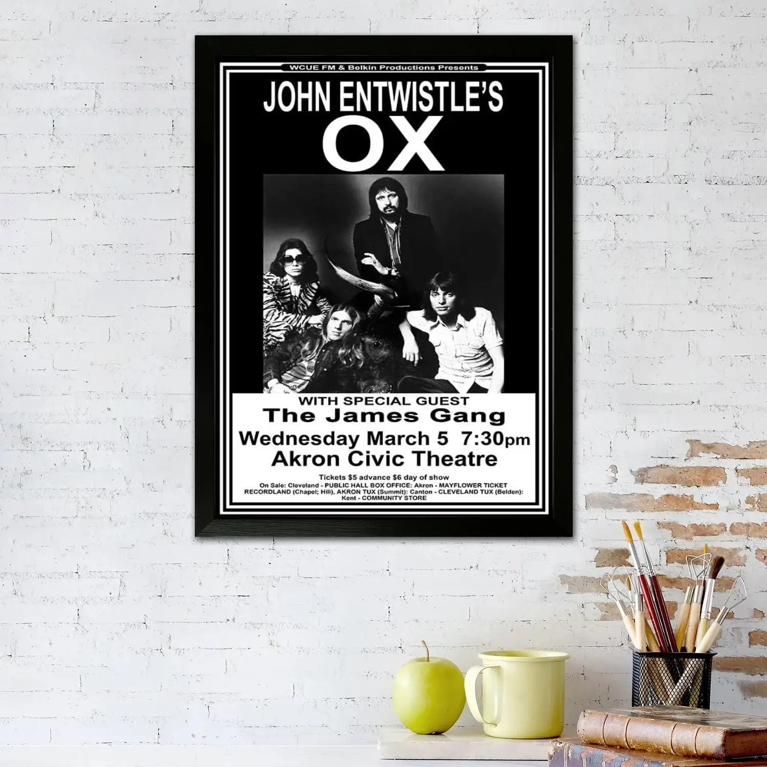 Фото John Entwistle холст художественный постер и настенная картина с принтом, современные семейные постеры для декора спальни, декоративная живопись №2