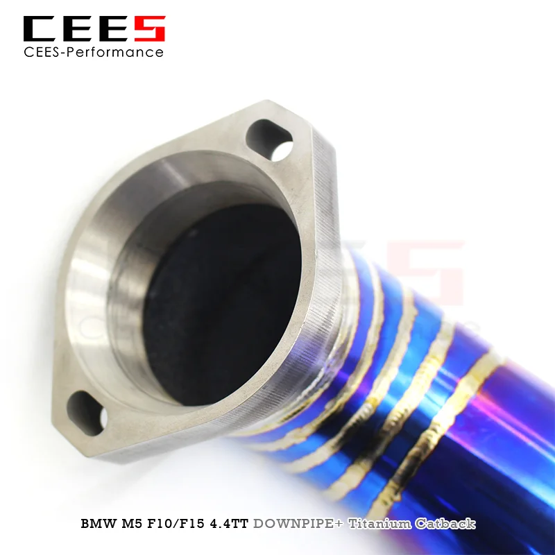 Cees No Cat Downpipe с выхлопом Catback для BMW M5 F10F15 4.4TT 2012-2016, тюнинг, высокопроизводительная система выхлопных труб (art.: 3920d0136f2ac) - 3920d0136f2ac