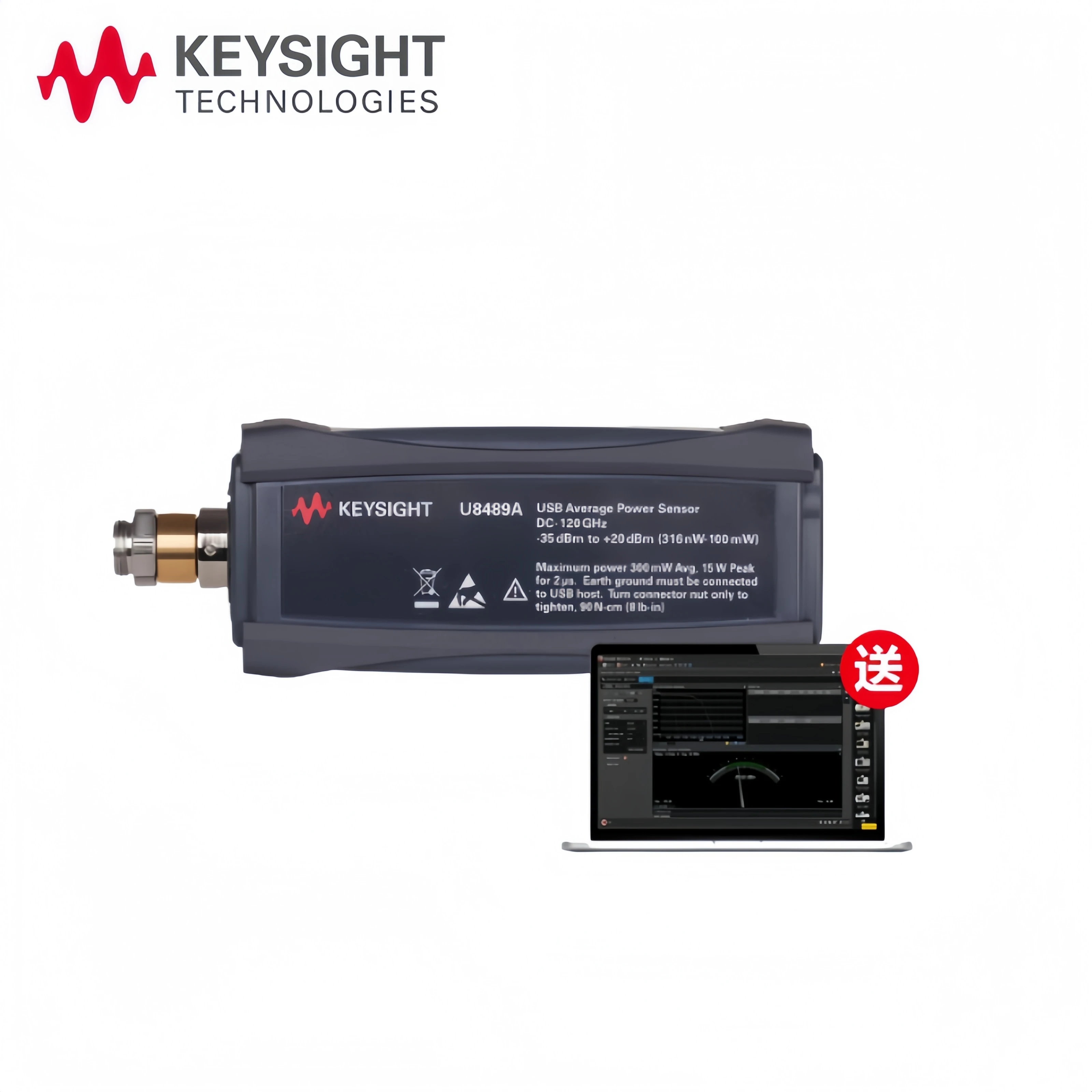 Фото KEYSIGHT — USB-датчик мощности термопары из ГерманииU8041/8485A/8487/8488/8489 №2