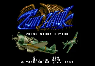 Игровая карта Twin Hawk 16bit MD для Sega Mega Drive для системы Genesis