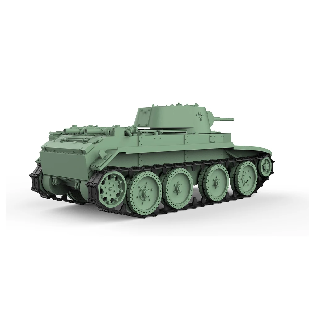 Фото ССМОДЕЛЬ СС 144596   Комплект военной модели 1/144, советский световой танк BT-7M №3