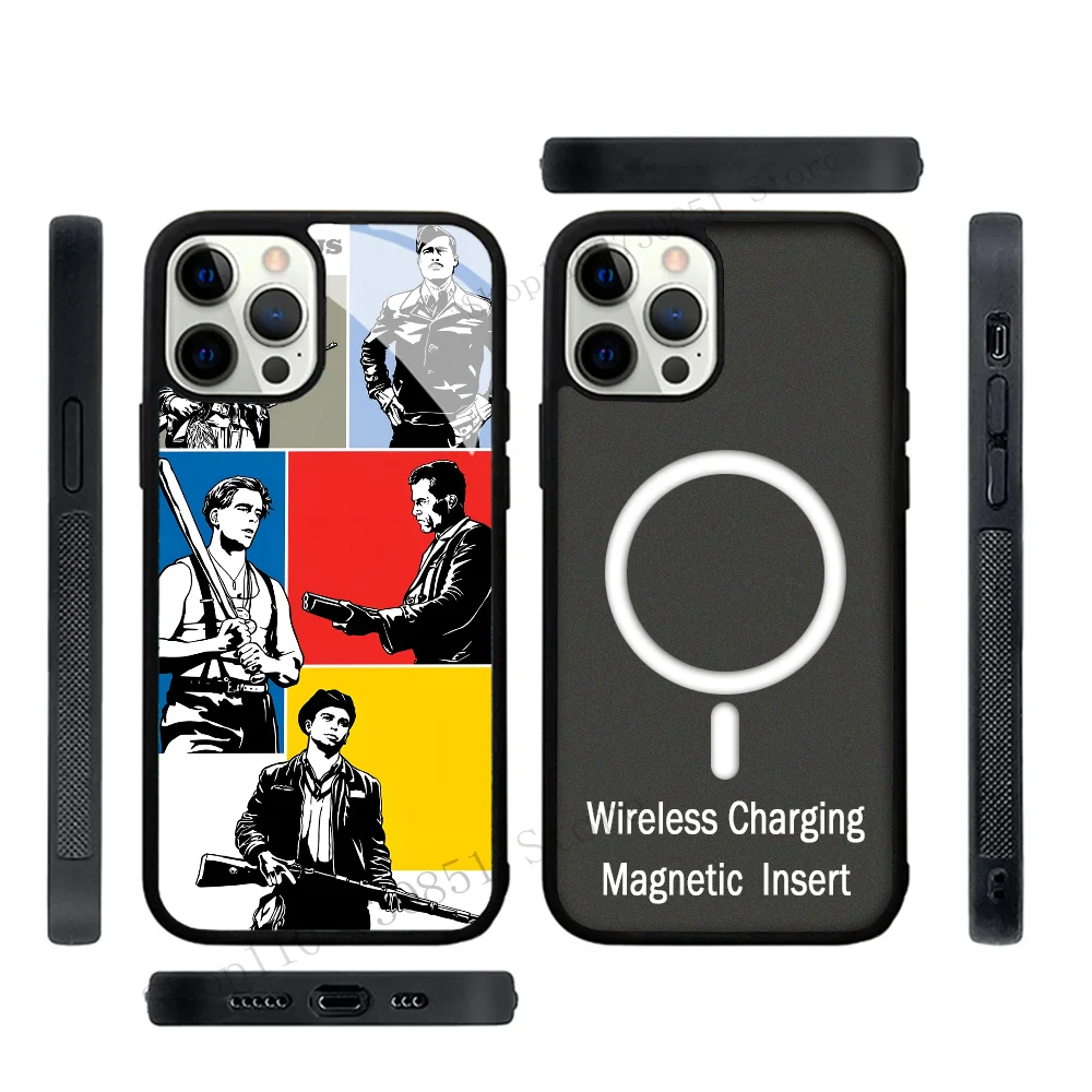 Магнитный чехол Quentin Tarantino для IPhone 15 14 13 Pro Max 11 12 Mini Alex