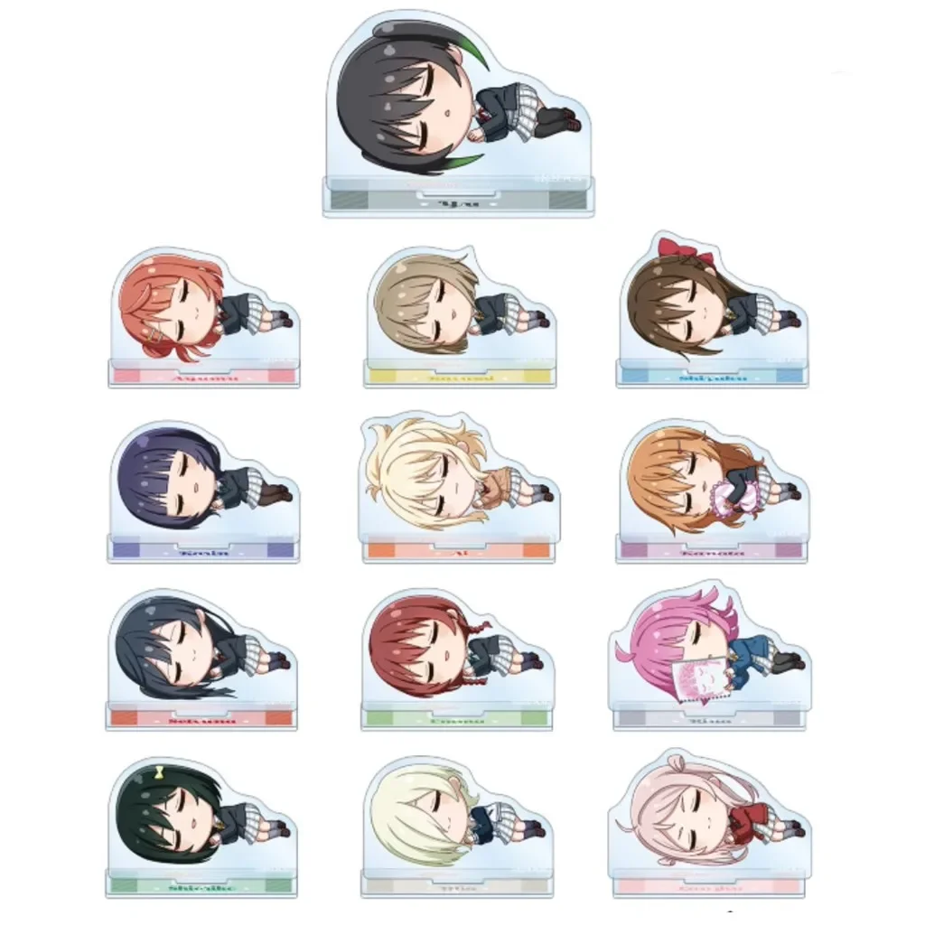 Мини-фигурка из аниме uehamara Ayumu Nakasu Kasumi Miyashita Ai Konoe Kanata Zhong Lanzhu, акриловая искусственная фигурка, модель для косплея, игрушка в подарок