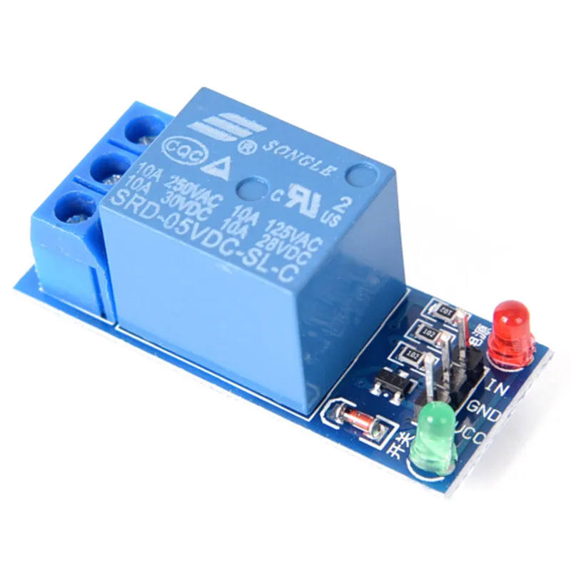 1 шт., 5 В, 1-канальная релейная плата, фотосессия для Arduino PIC ARM AVR