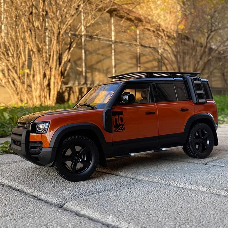 AlmostReal 1:18 Defender 90 (110) 2020, имитация внедорожного сплава, коллекция моделей автомобилей, орнамент