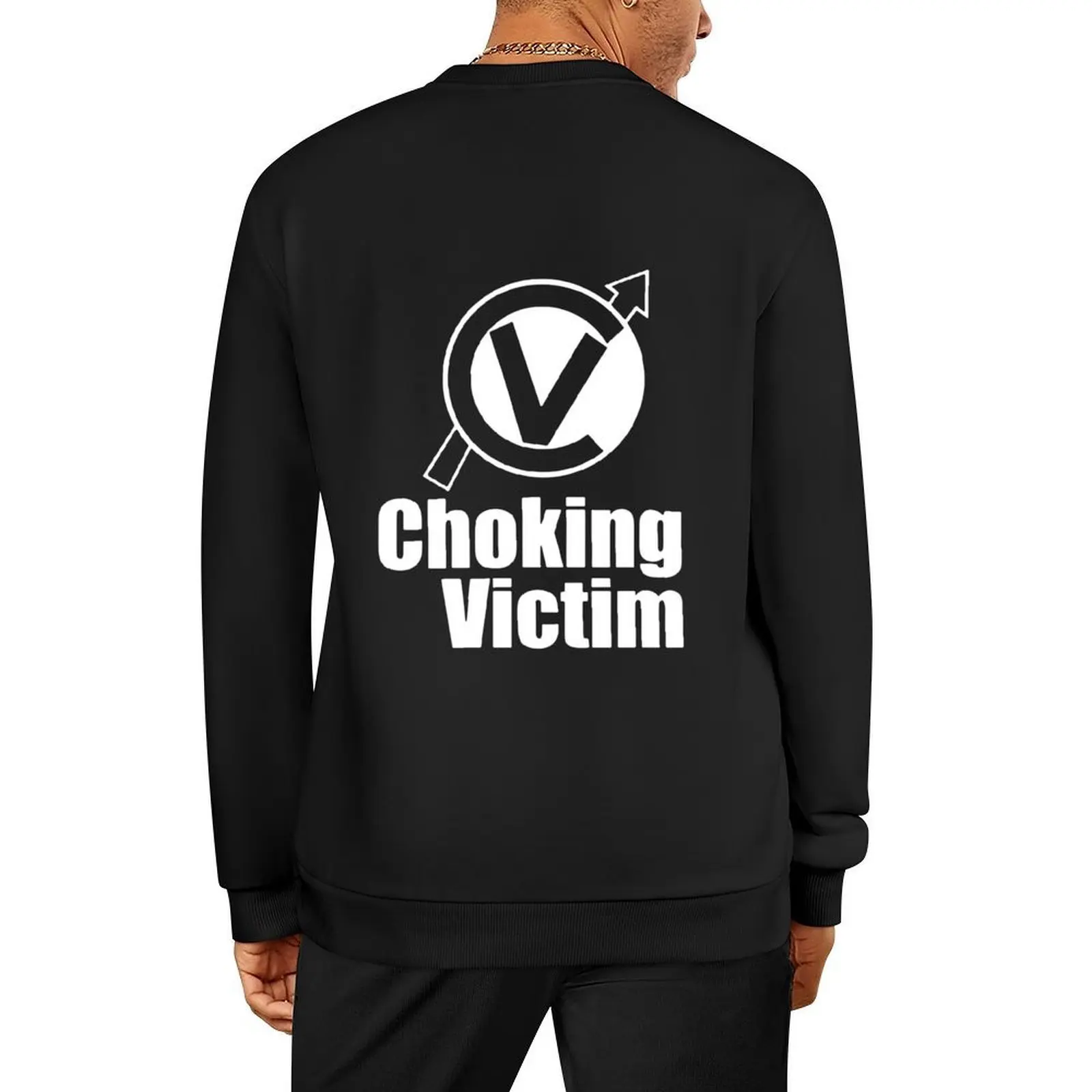 Черно-белый пуловер с логотипом Choking Victim, мужская одежда, осенняя осенняя одежда, новая толстовка