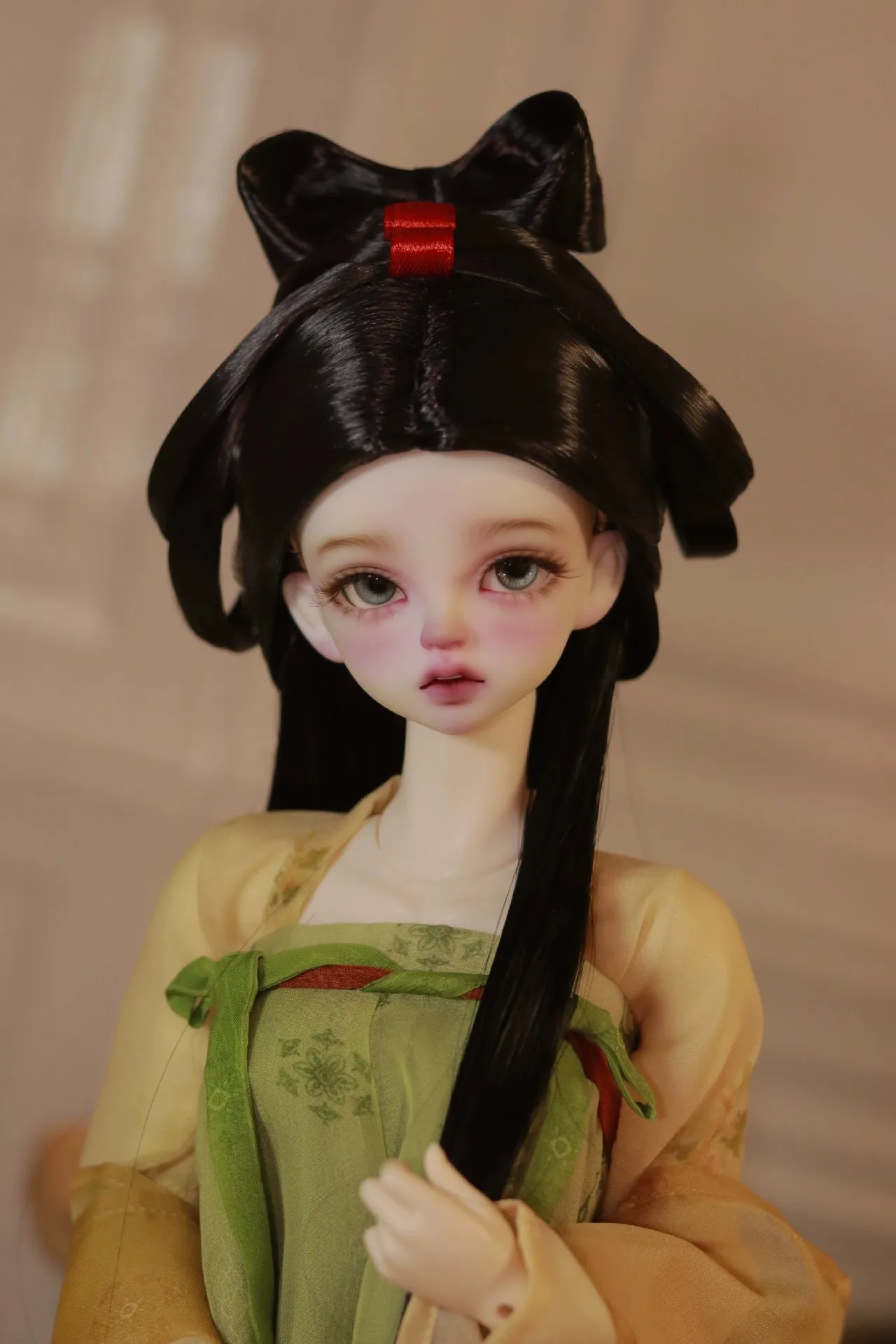 Фото 1/6 1/4 1/3 Масштаб Древний Костюм BJD Кукла Парики Hanfu Винтаж Волосы Фея Парик Для MSD SD13 Девушка SSDF Аксессуары A2070 №3
