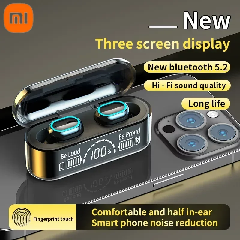 TWS-наушники G35 водонепроницаемые с поддержкой Bluetooth и микрофоном