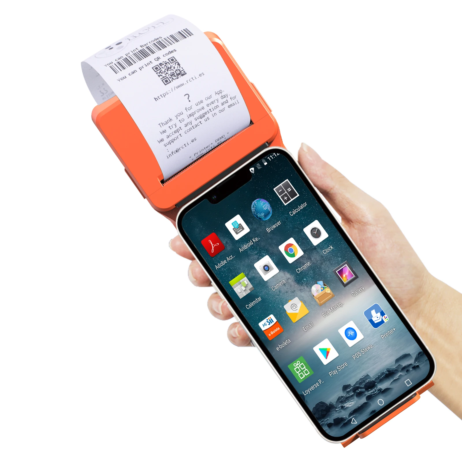 Фото Symcode MJ-Q10 Мобильный КПК Сканер штрих-кода 2,4G 1D 2D QR POS Чип сканирования Интерфейс USB RS232 Источник света в наличии CMS №2