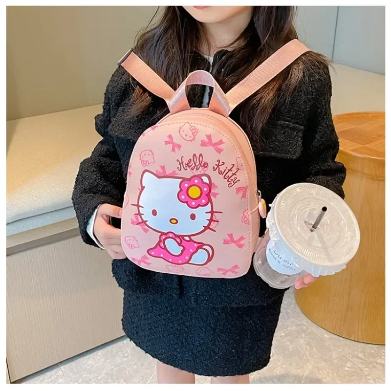 Sanrio детский сад Hello Kitty Kuromi рюкзак Снупи девочки школьные ранцы Kawai Мультфильм Детская сумка школьные канцелярские подарки