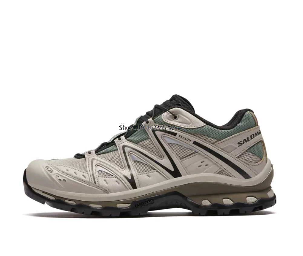 SALOMON XT-Quest усовершенствованные удобные и прочные уличные кроссовки для мужчин и женщин в стиле ретро цвета хаки, черная луна, османтус