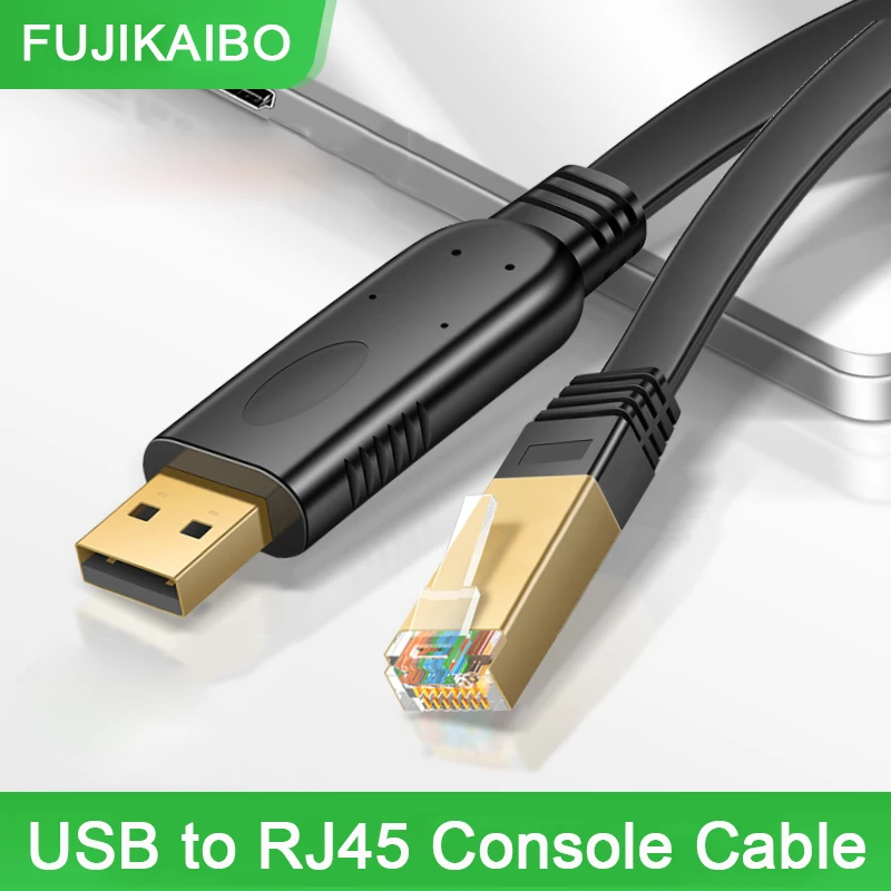 Кабель USB к консоли RJ45, последовательный адаптер RS232 для компьютера, ноутбука, маршрутизатор Cisco, переключатель USB RJ 45 8P8C, кабель конвертера консоли