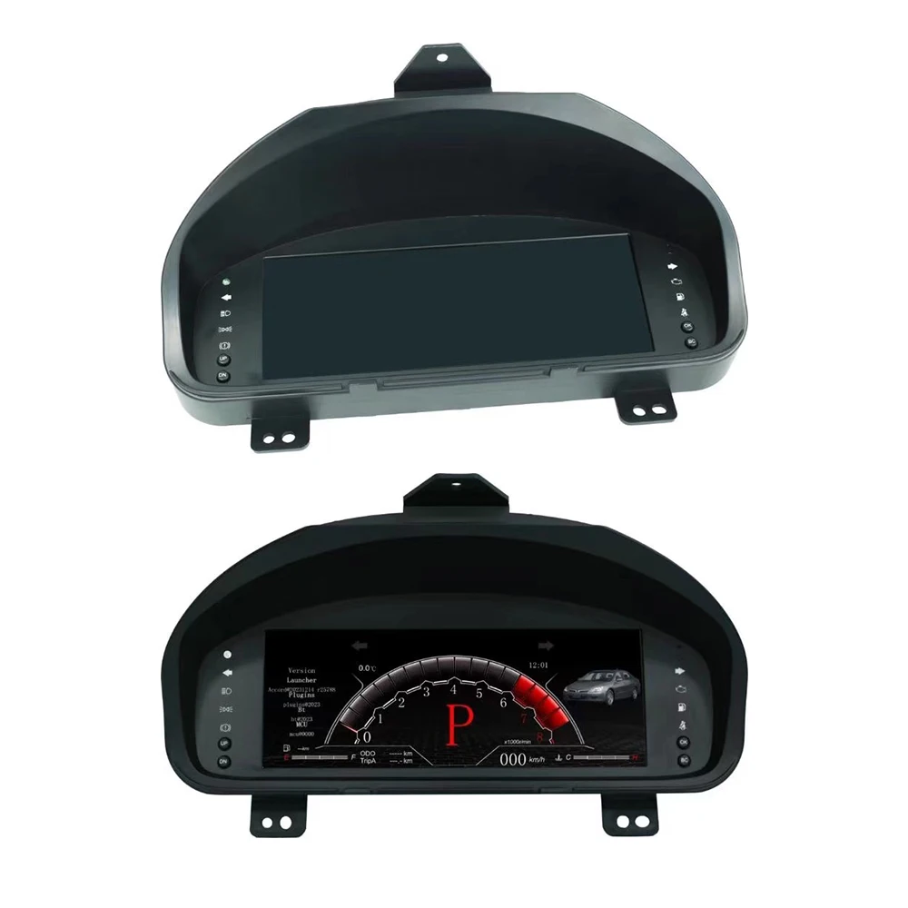 Фото Новейший автомобильный цифровой кластер для Honda Accord 2004-2008, приборная панель, спидометр, головное устройство, автоматический QLCD-метр, экранная панель №5