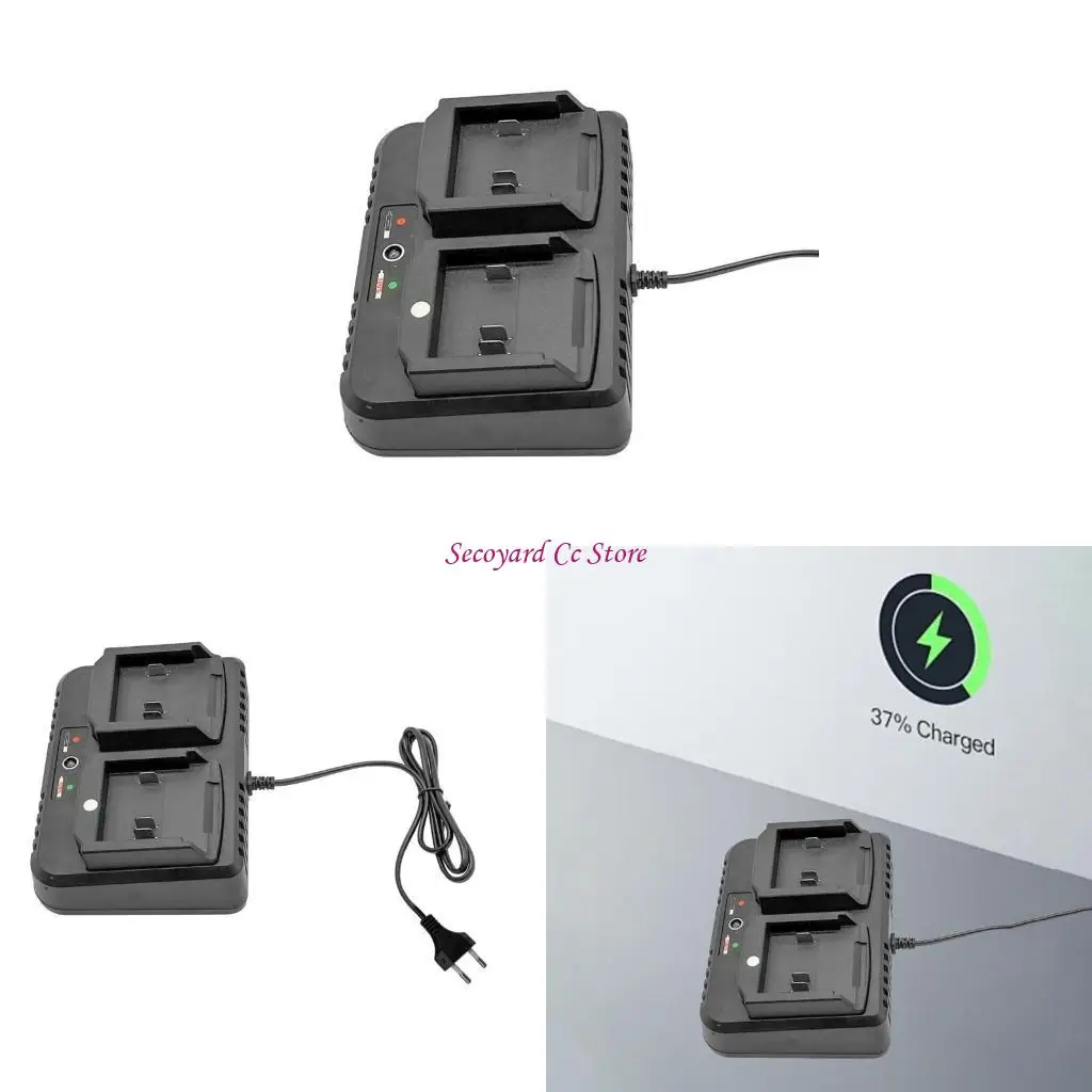 N3UC двухместный 2A 6AH Battery Chargers для 18 В 21 В Liion BL1415 EnhancedS Выступления