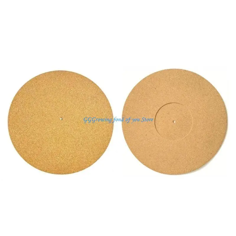 H9EB Records Player Mats Cork Vinyls Pad Home Recorders Mats Turntables Slipmat Turntables для записей